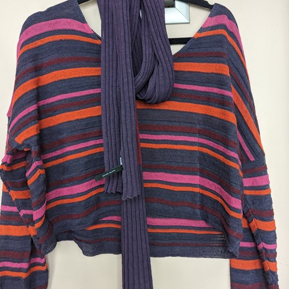 Sarah Pacini cropped line sweater - one size - Picture 10 of 10